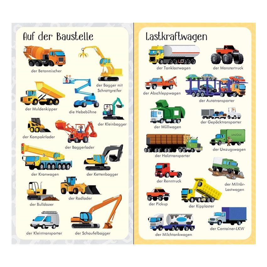 Usborne Verlag - 199 Fahrzeuge