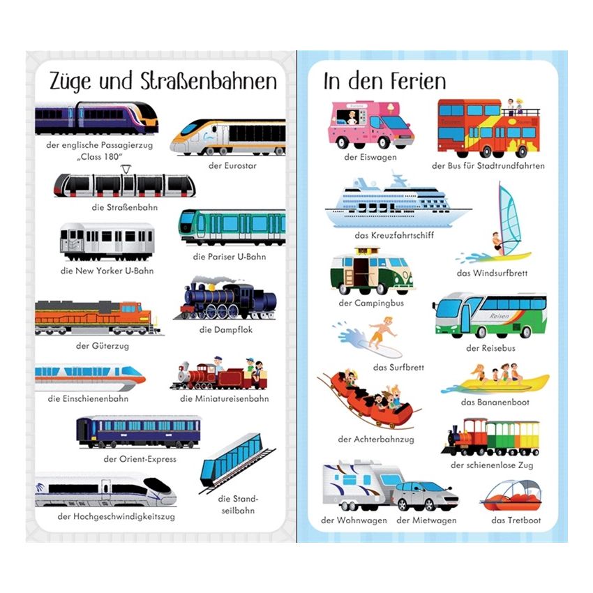 Usborne Verlag - 199 Fahrzeuge
