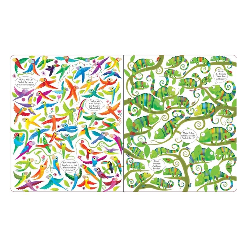 Usborne Verlag - Tierisch was los! Zählen, Suchen und Finden