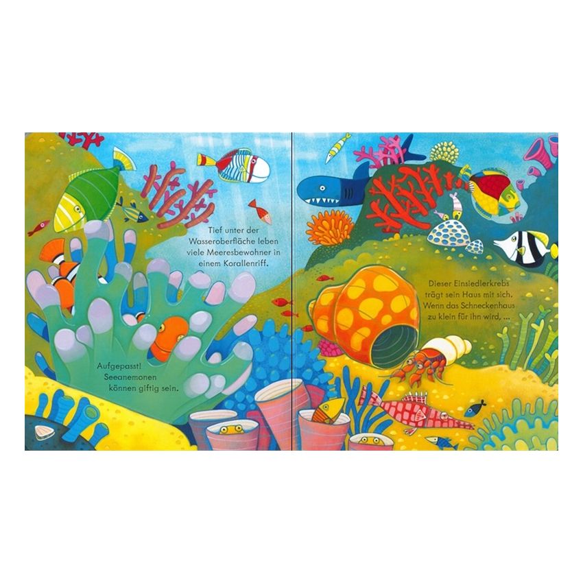 Usborne Verlag - Guck mal, wer da ist? So wohnen Tiere - Klappenbuch