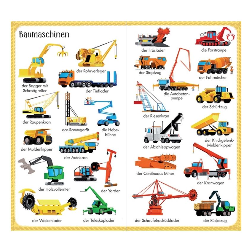 Usborne Verlag - 199 große Maschinen