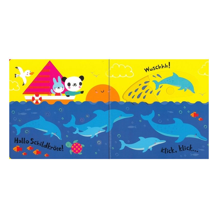 Usborne Verlag - Babys erstes Schiebebuch: Im Meer