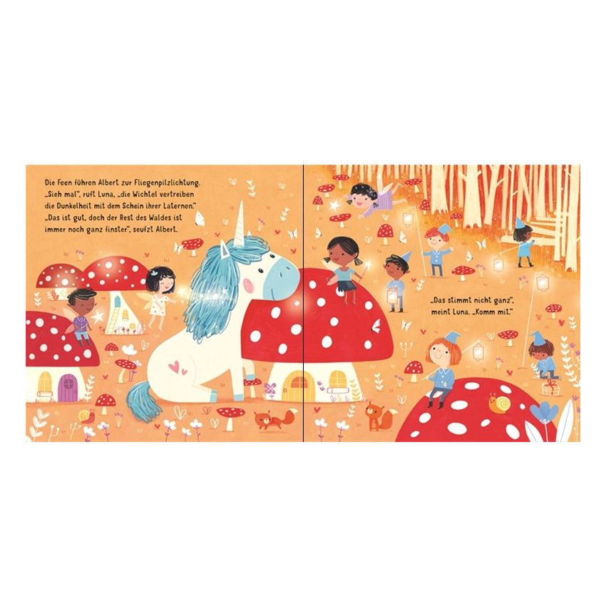Usborne Verlag - Mein leuchtendes Bilderbuch: Ein Licht für das kleine Einhorn