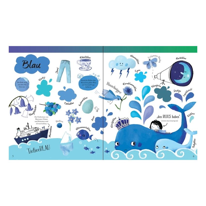 Usborne Verlag - Die kunterbunte Welt der Farben