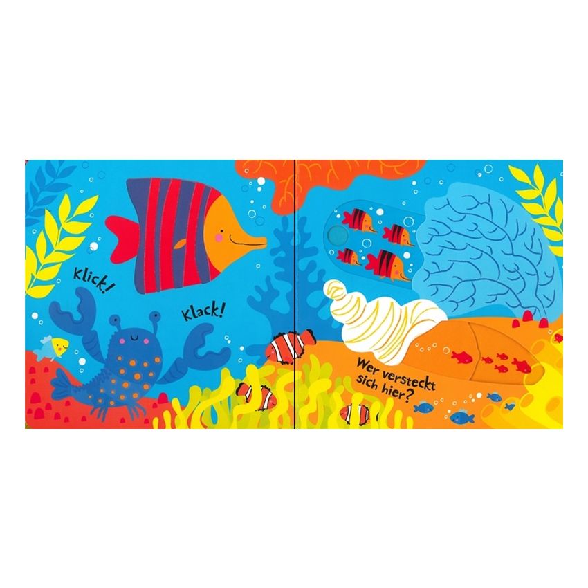 Usborne Verlag - Babys erstes Schiebebuch: Im Meer