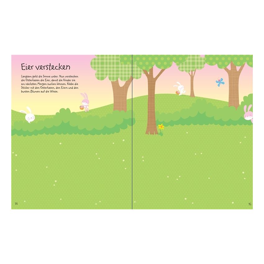 Usborne Verlag - Mein Stickerbuch: Ostern