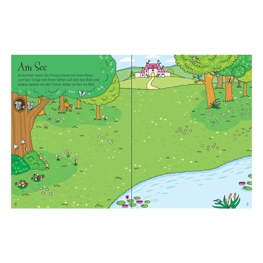 Usborne Verlag - Mein erstes Stickerbuch: Prinzessinnen