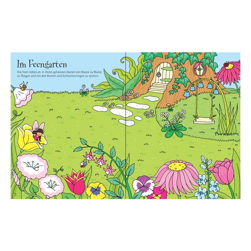 Usborne Verlag - Mein erstes Stickerbuch: Feen