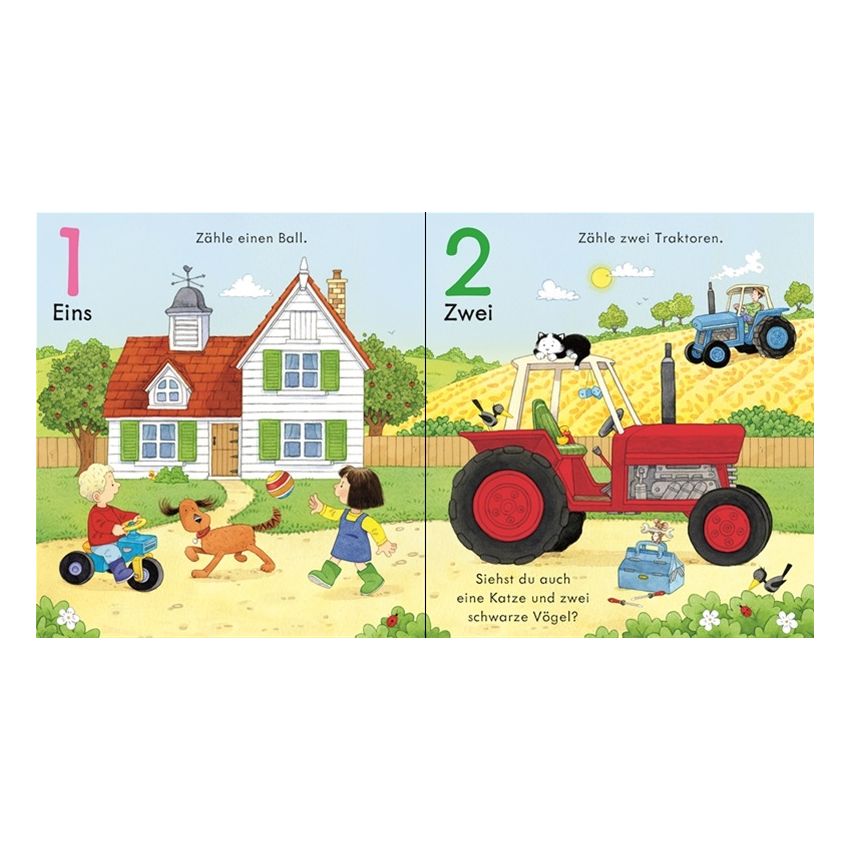 Usborne Verlag - Nina und Jan: Wir lernen zählen