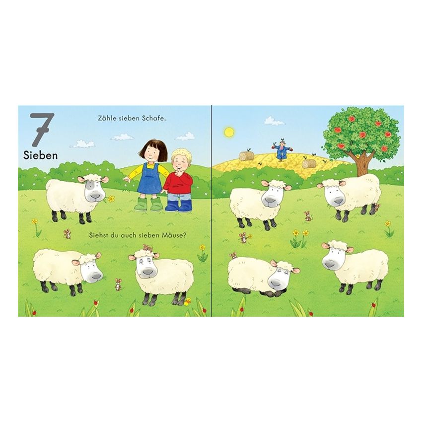 Usborne Verlag - Nina und Jan: Wir lernen zählen