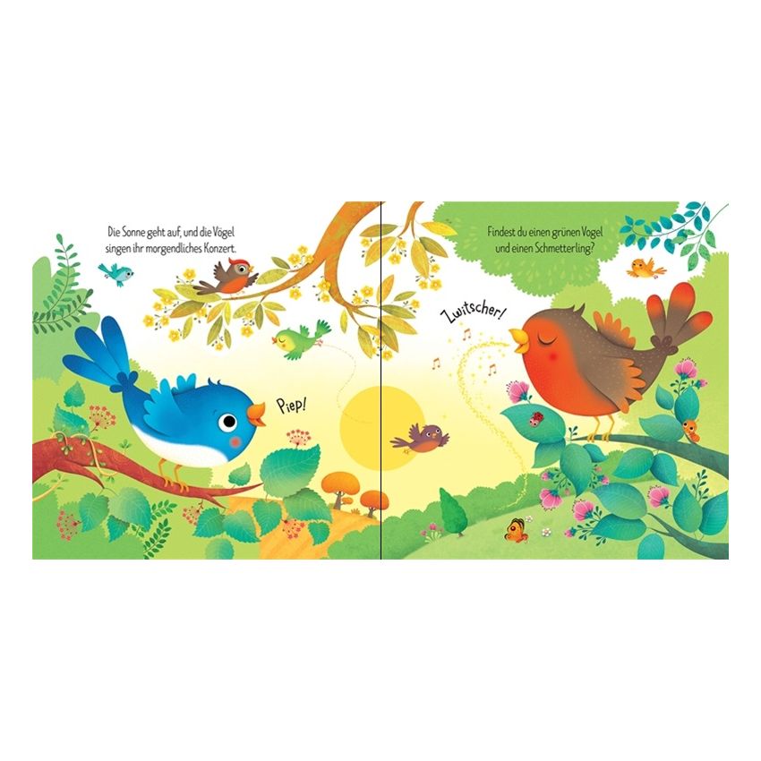 Usborne Verlag - Erstes Puzzle & Buch: Im Garten