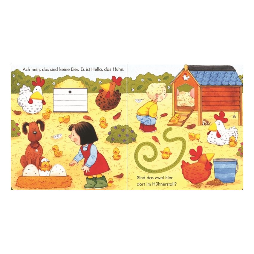 Usborne Verlag - Nina und Jan suchen die Ostereier