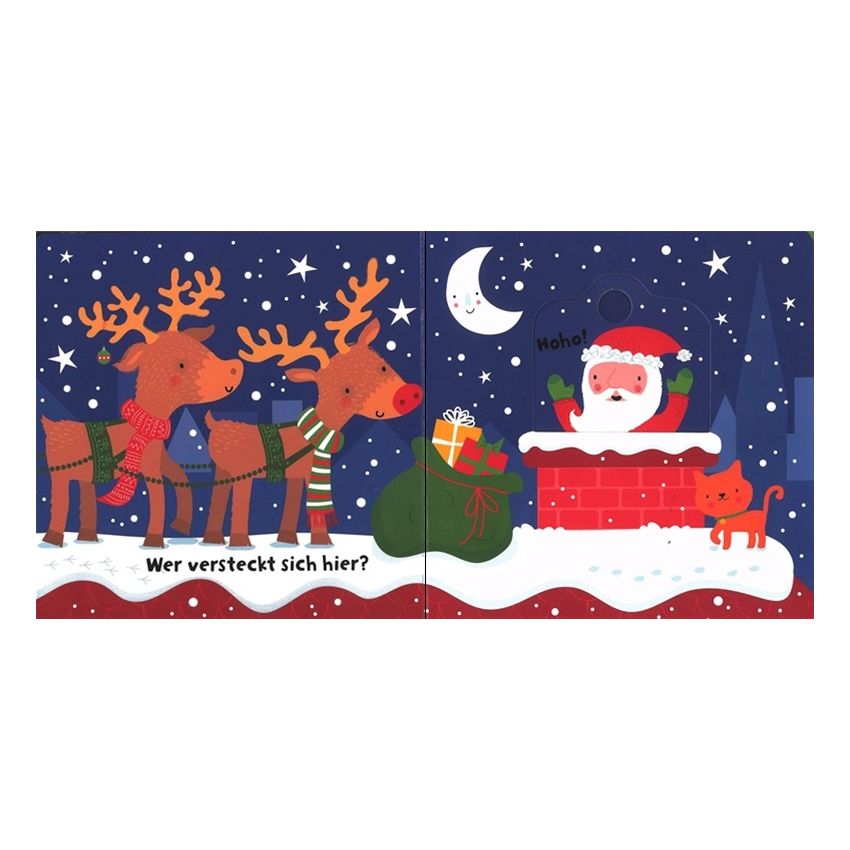 Usborne Verlag - Babys erstes Schiebebuch: Weihnachten
