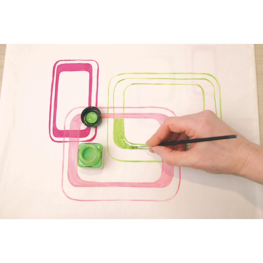 KREUL - Javana Stoffmalfarben für helle Stoffe Set Trendfarben 6 x 20 ml