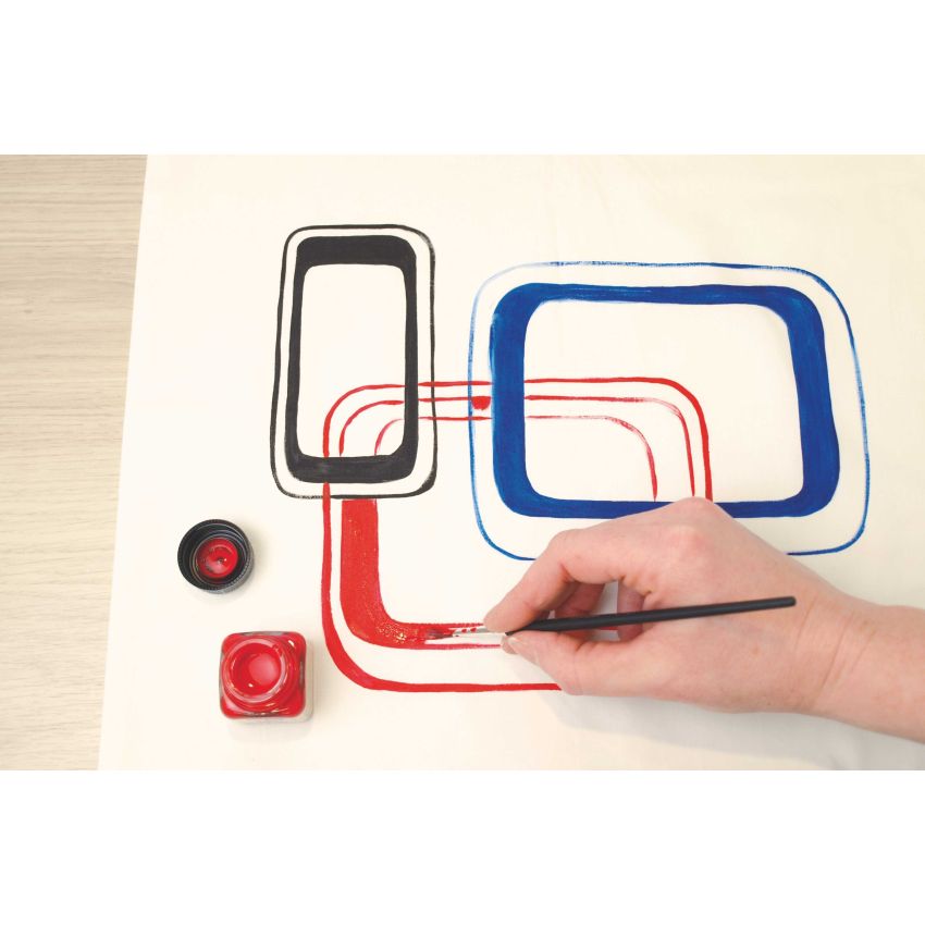 KREUL - Javana Stoffmalfarben für helle Stoffe Set Grundfarben 6 x 20 ml