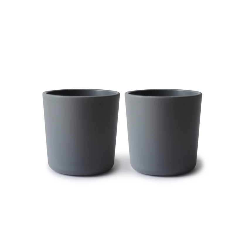 Mushie - 2er Set Trinkbecher Smoke