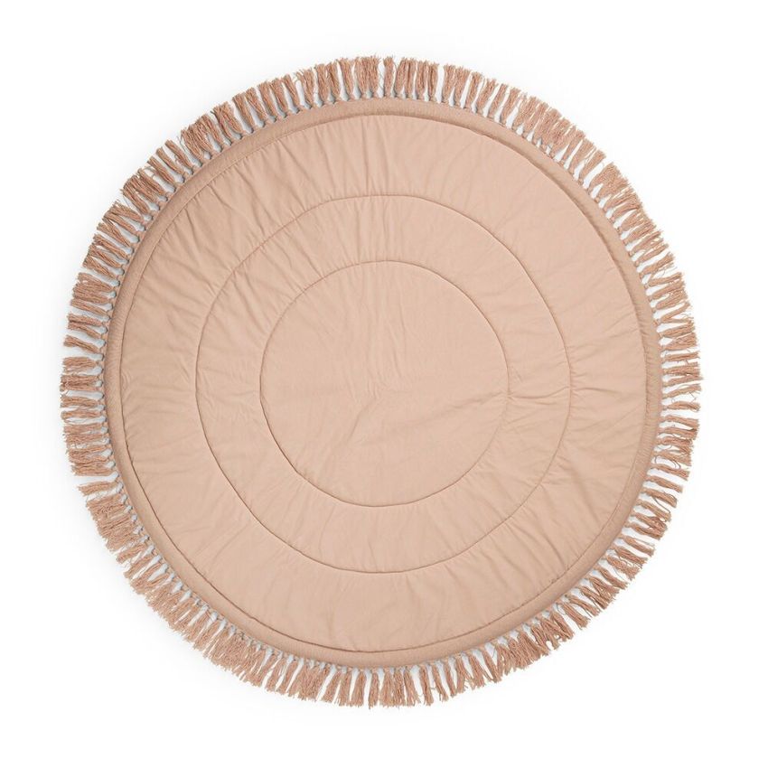 Elodie - Playmat Powder pink Fringe