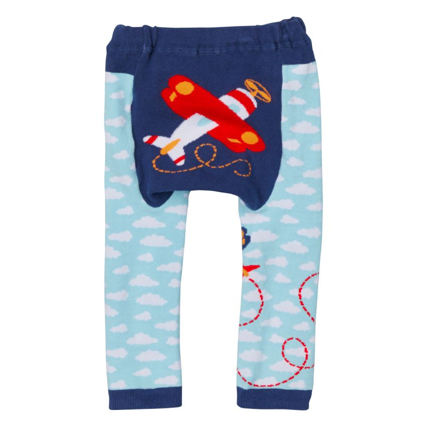 Doodle Pants - Leggings Rotes Flugzeug