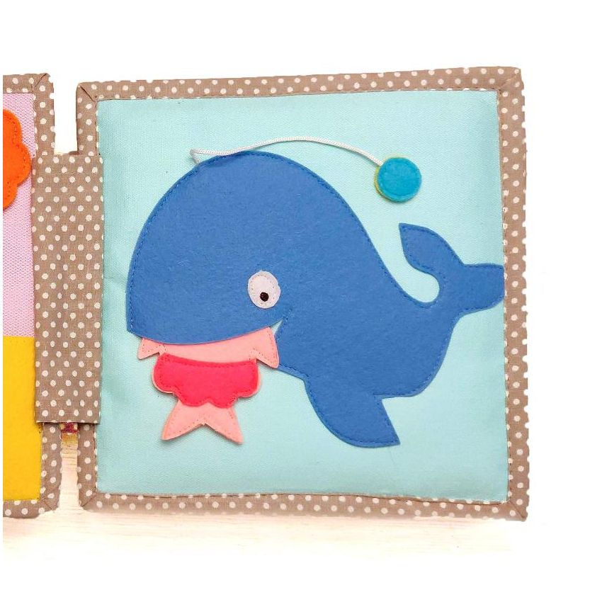 Jolly Designs - Mini Quit Beschäftigungsbuch Dösender Löwe