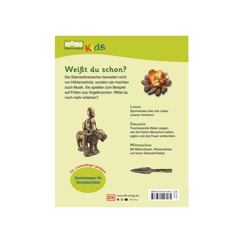 Dorling Kindersley - Die ersten Menschen / Memo Kids