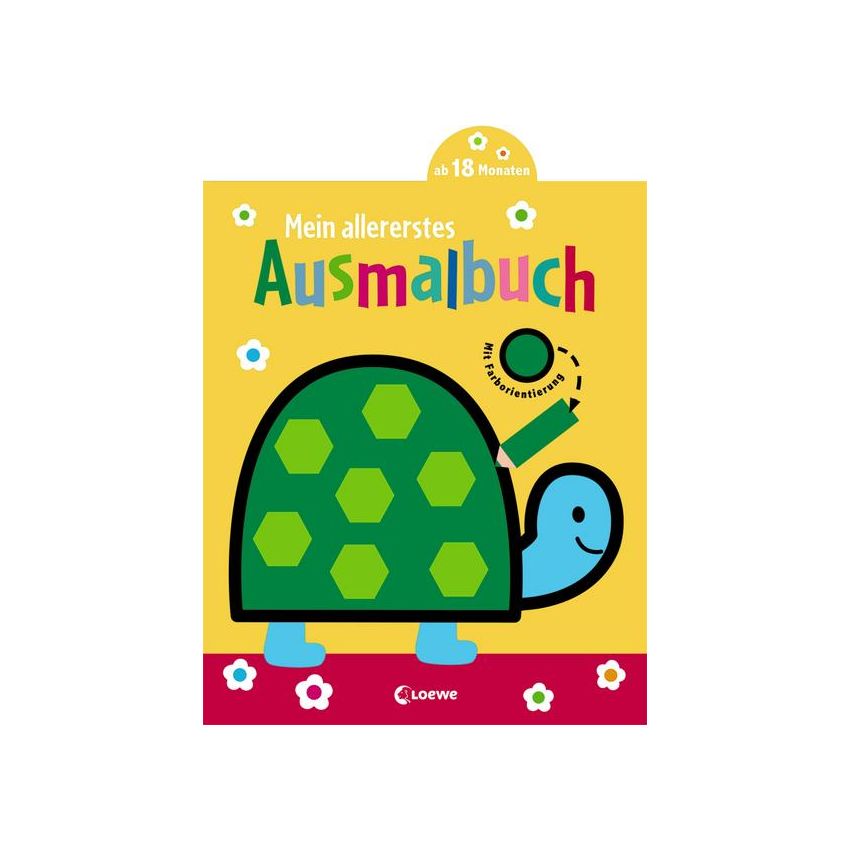 Loewe Verlag - Mein allererstes Ausmalbuch (Schildkröte)