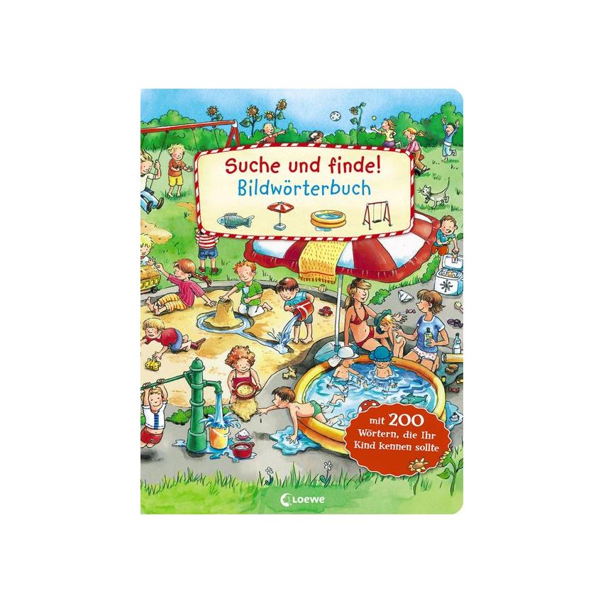 Loewe Verlag - Suche und finde! - Bildwörterbuch Wimmelbuch