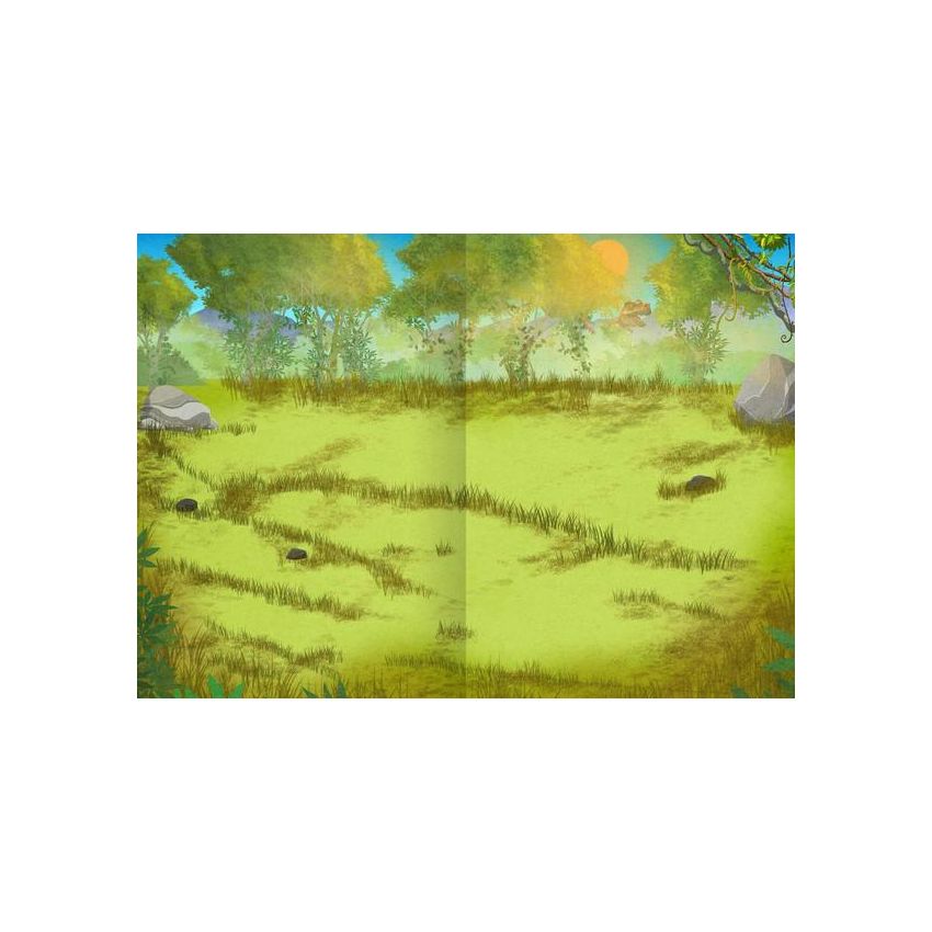 arsEdition - Wow! Das Metallic-Stickerbuch - Dino