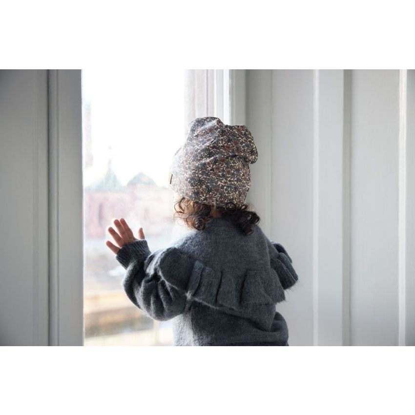 Elodie - Beanie Übergangszeit Blue Garden