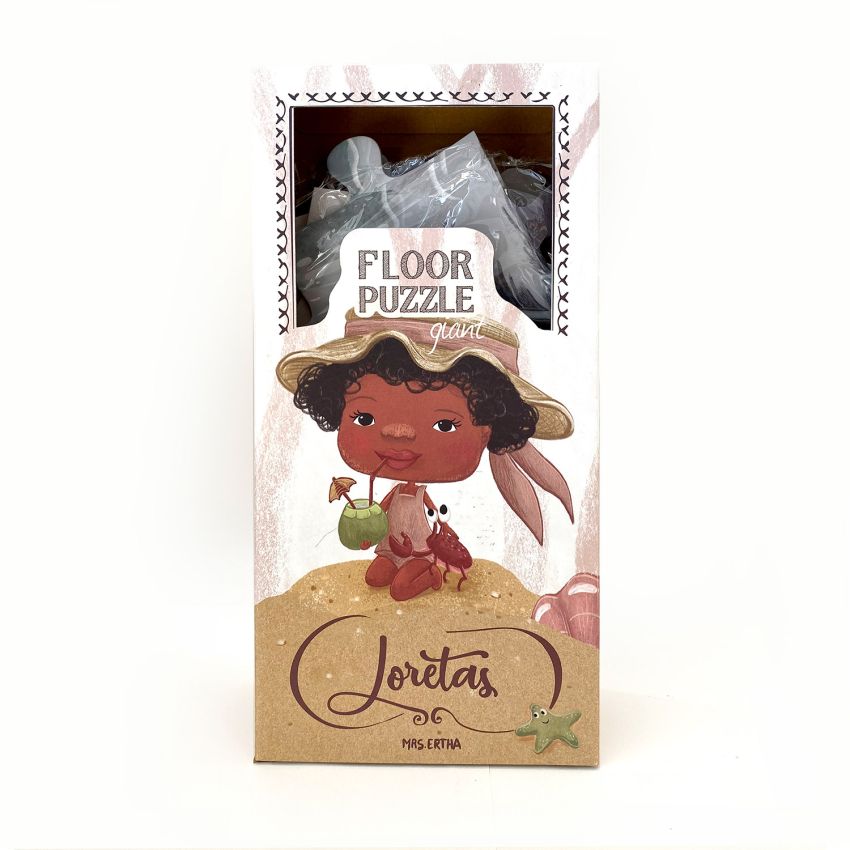 Mrs Ertha - Bodenpuzzle Shiny Loreta Sommer 24 teilig