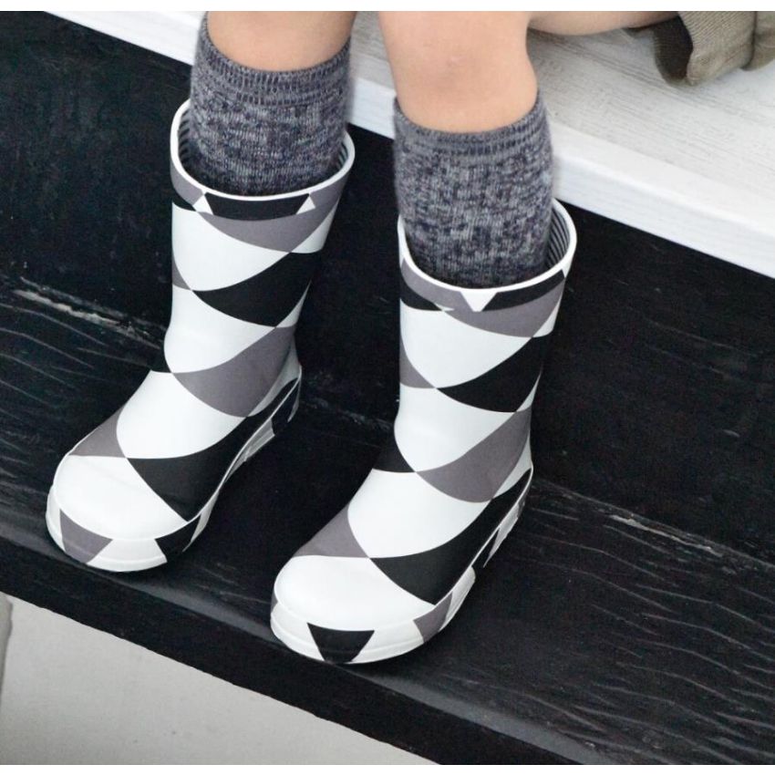 Boxbo - Regenstiefel Damier