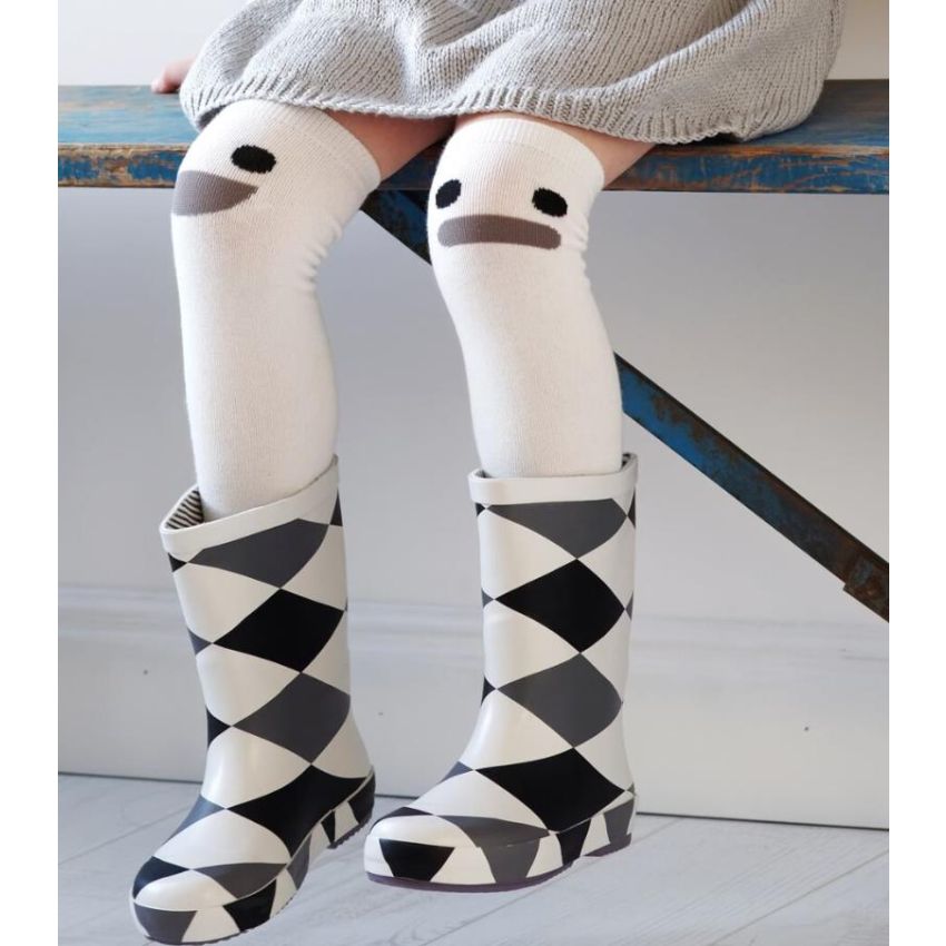 Boxbo - Regenstiefel Damier