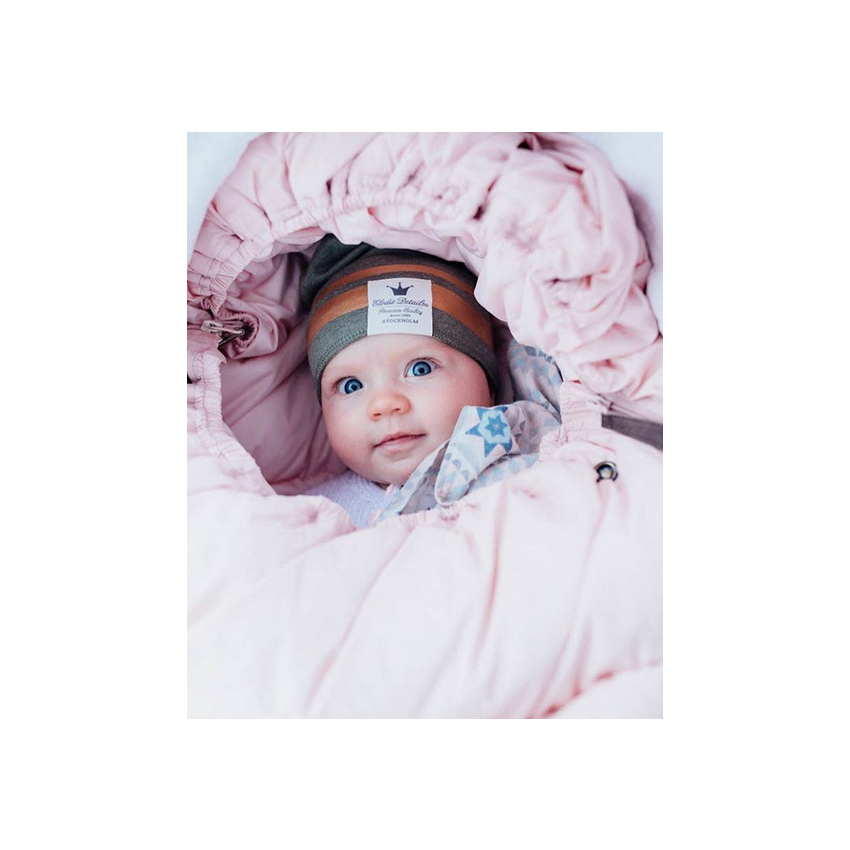 Elodie - Fusssack Daunen Powder Pink extraleicht