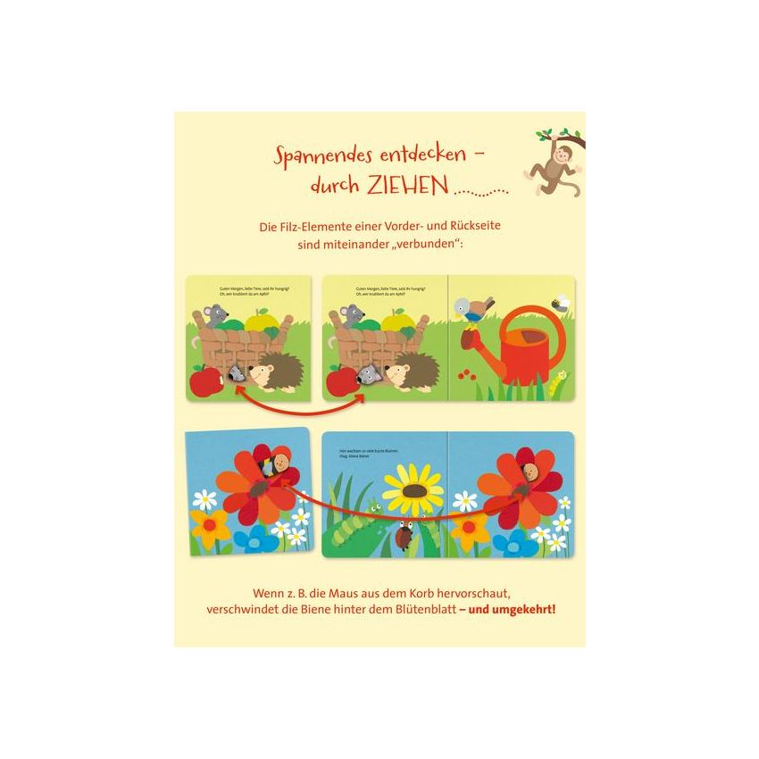 Ravensburger - Mein erstes Zieh- und Spielbuch: Im Garten