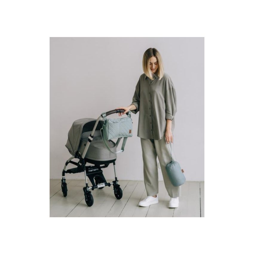 LEOKID - Organizer mini Wickeltasche Gray Mist