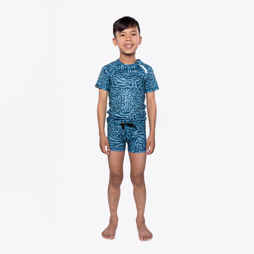 Beach & Bandits - UV Badeshorts Deep Ocean