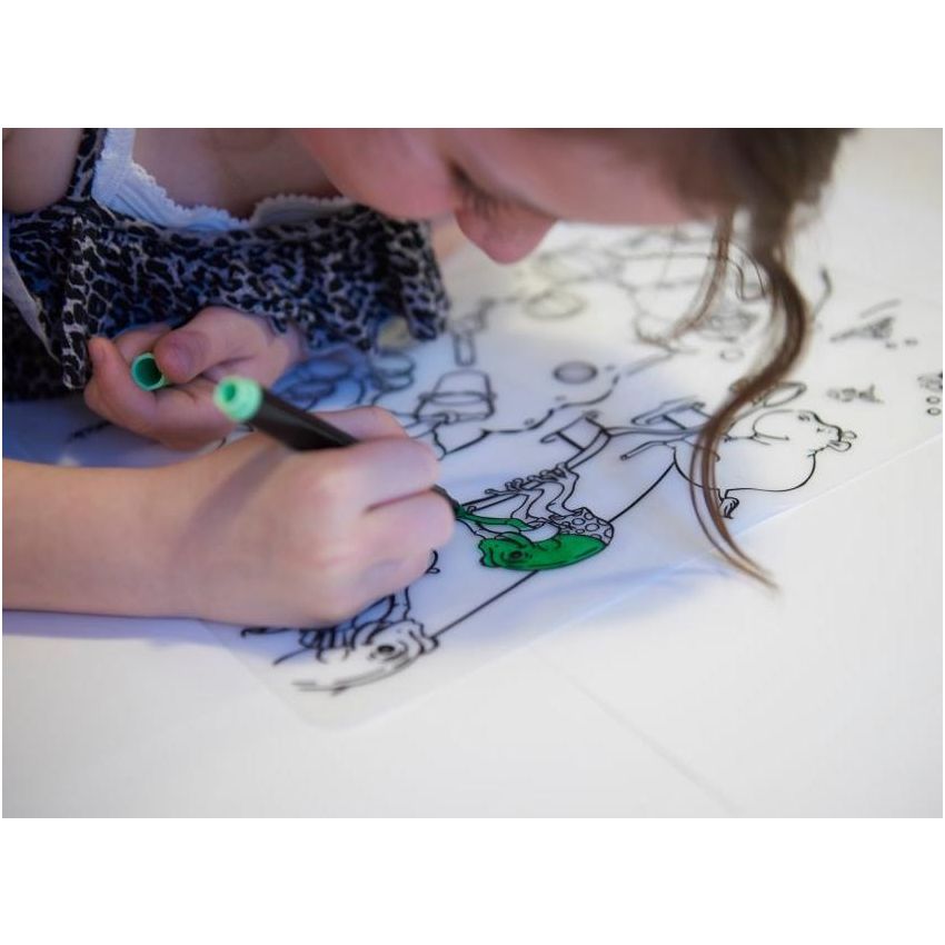 Scrunch - Silikon Tisch- Malset 