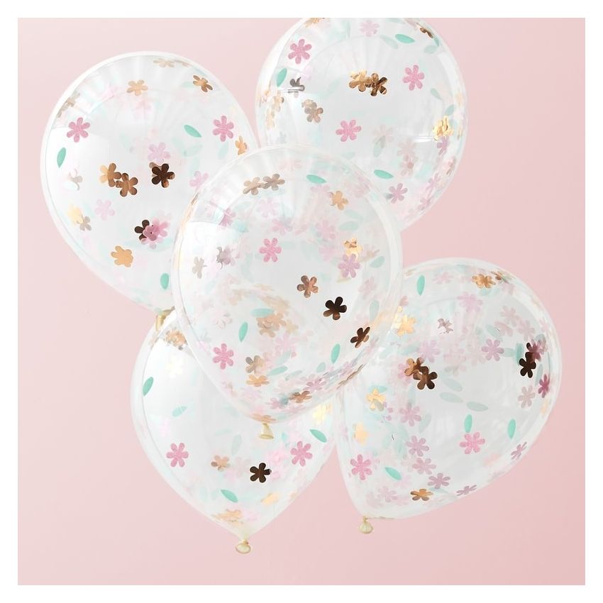 Ginger Ray - Konfetti Ballone Ditsy