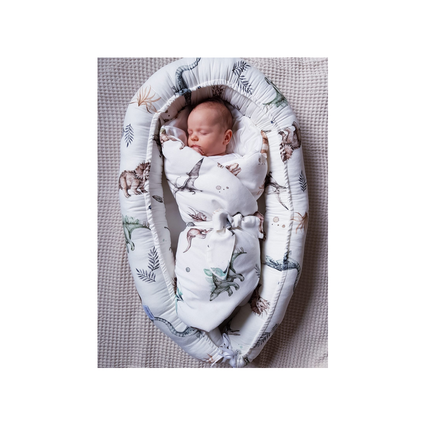 Qbana Mama - Baby- Wrap Dinosaurier