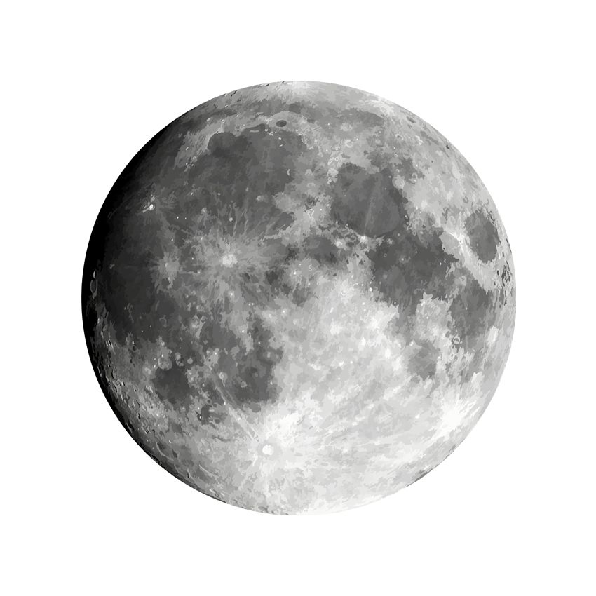 YokoDesign - Wandsticker Mond