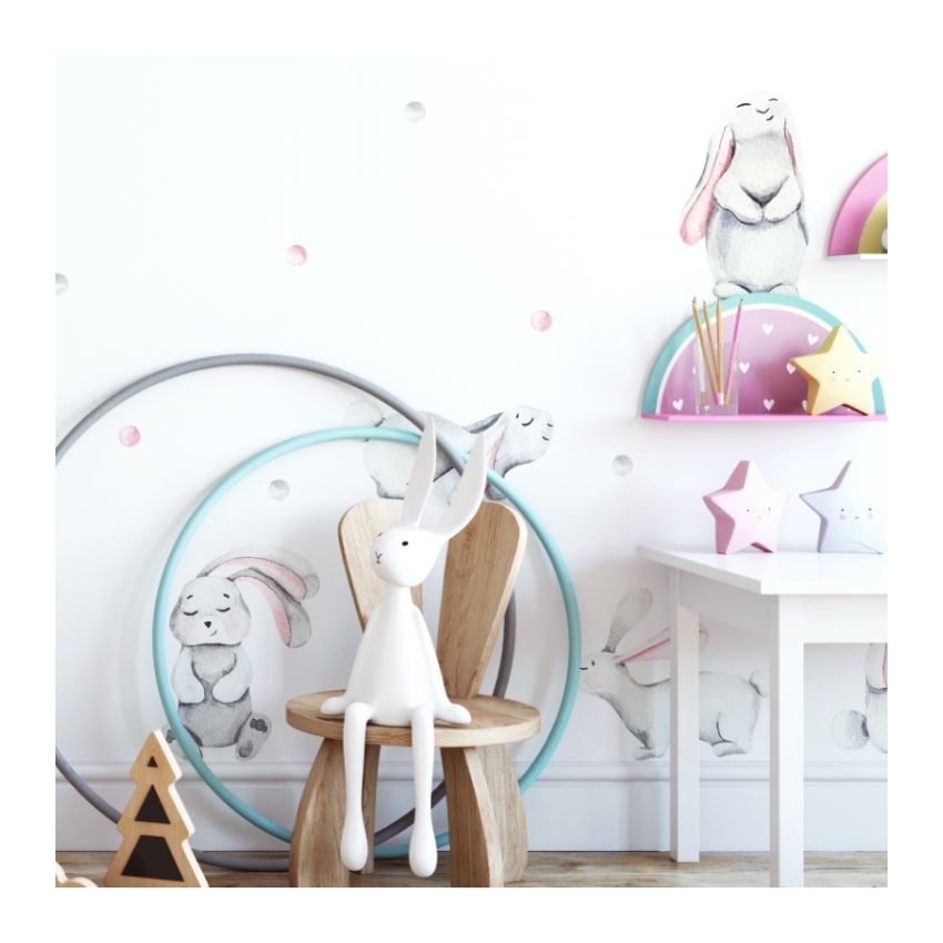 YokoDesign - Wandsticker Bunny Love