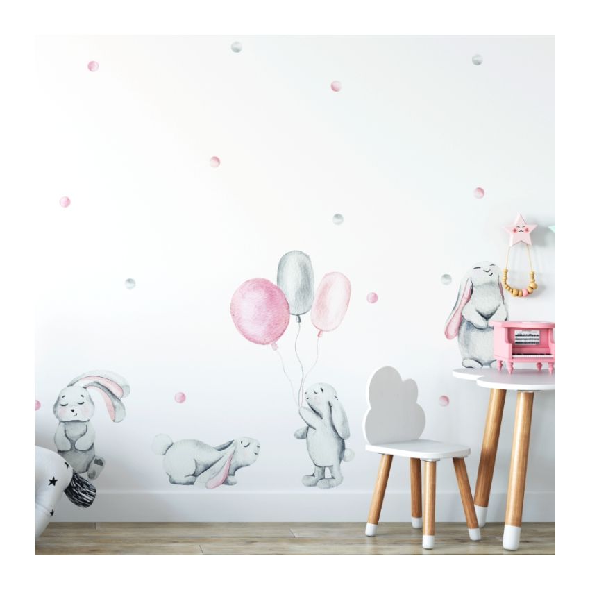 YokoDesign - Wandsticker Bunny Love