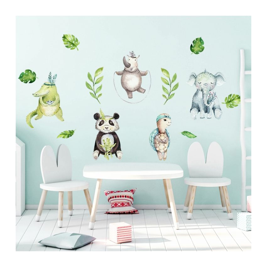 YokoDesign - Wandsticker Jungel Freunde