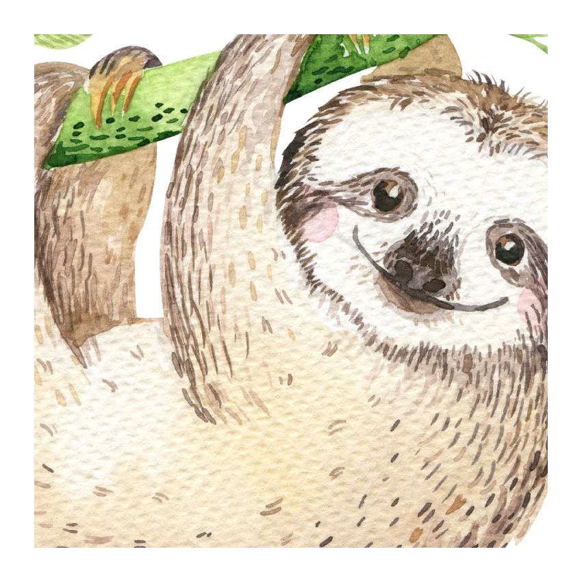 YokoDesign - Wandsticker Faultiere