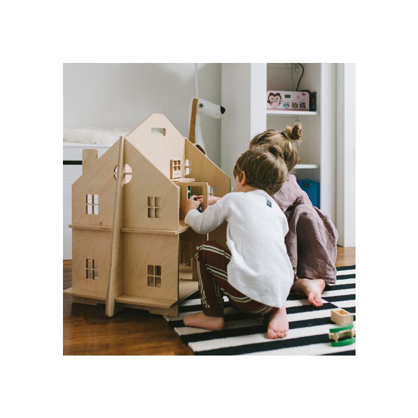 Dekornik - Holz Puppenhaus