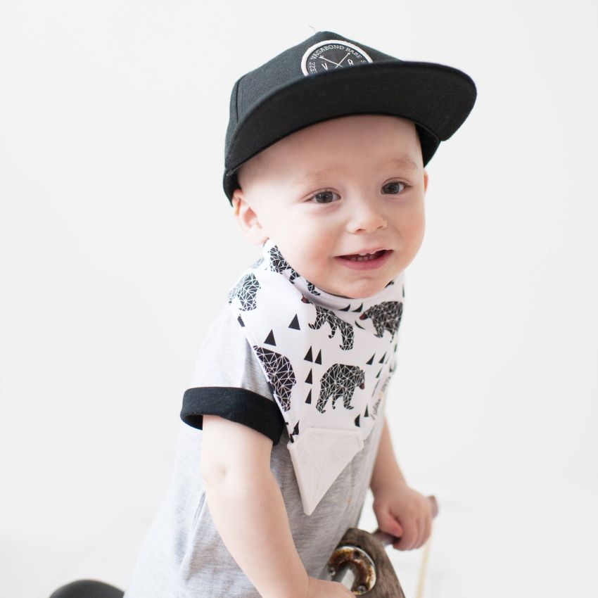 Glitter & Spice - Kau- Lätzchen doppelseitig Tulip