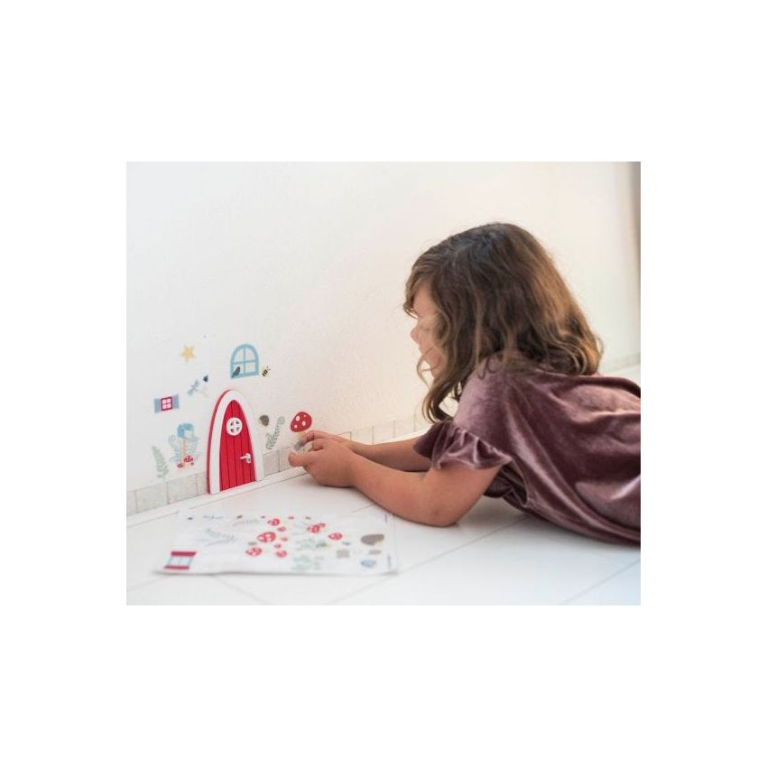 A Little Lovely Company - Wichteltüre Rot