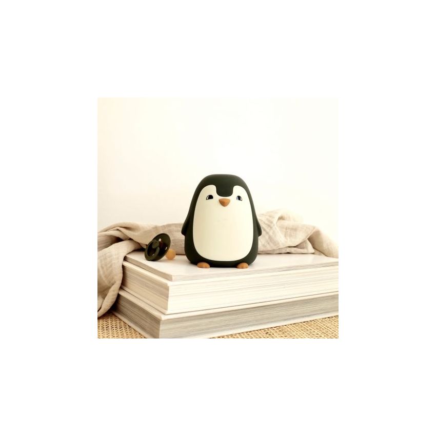 LIEWOOD - Ditlev Nachtlicht Pinguin Hunter Green