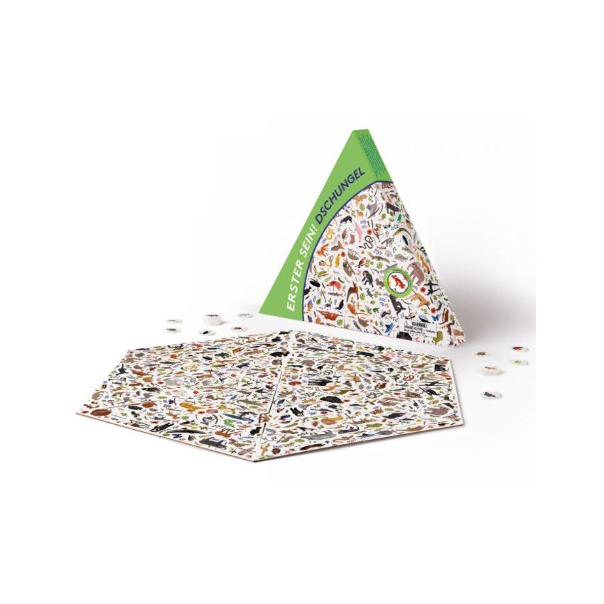 Laurence King Verlag - Erster sein! Dschungel! Das große Wimmel-Such-Spiel