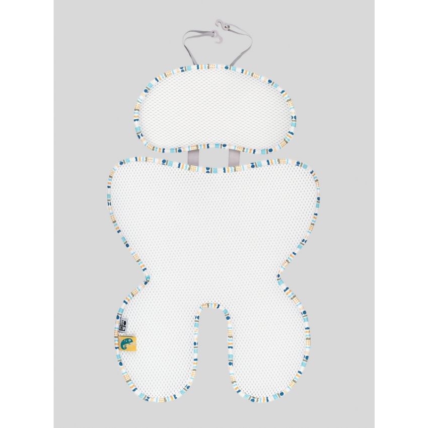 LEOKID - Anti- Schwitz 3D Einlage Kinderwagen / Autositz Little Shell Kleinkind