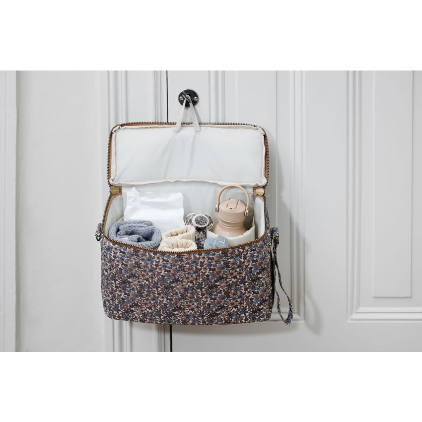 Elodie - Kinderwagen Organizer Blue Garden